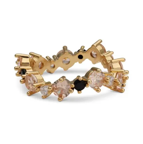 Lily and Rose Celine ring - Champagne / jet 18mm