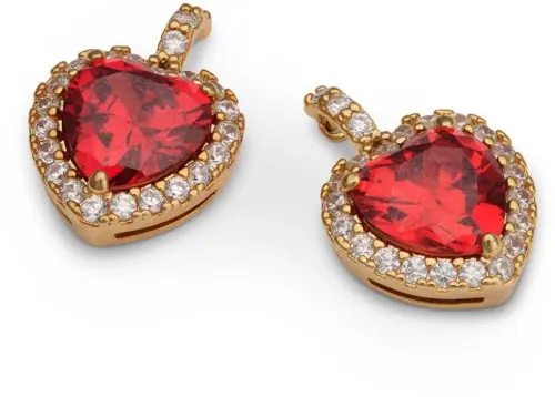 Lily and Rose Rose earrings - Garnet