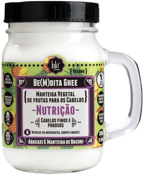 Lola from Rio Be(M)Dita Ghee Másk. Nutrição Abacaxi E Manteiga De Bacuri 350 g