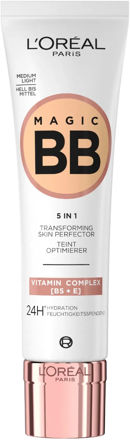 L'Oréal Paris Magic BB Cream, Transforming Skin Perfector 3 Medium Light 30 ml