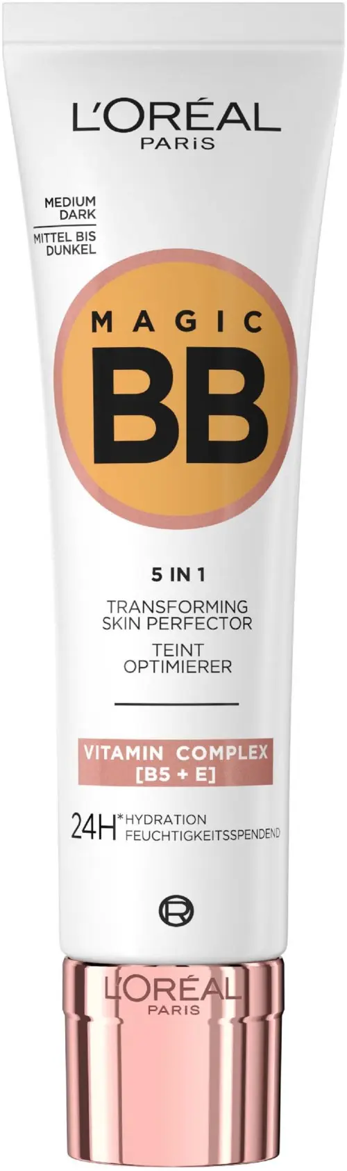 Loreal Paris Magic BB Cream, Transforming Skin Perfector 5 Medium Dark