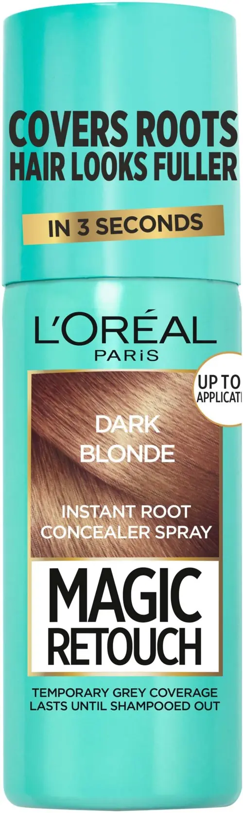 L'Oréal Paris Magic Retouch, Instant Root Concealer Spray 4 Dark Blonde 75 ml