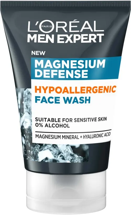 L'Oréal Paris Men Expert Magnesium Defence Hypoallergenic Face Wash 100 ml