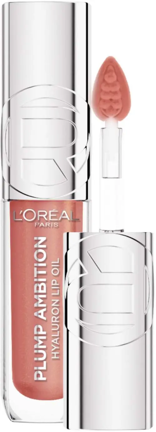 Loreal Paris Plump Ambition Hyaluron Lip Oil 650 Nude Macaron