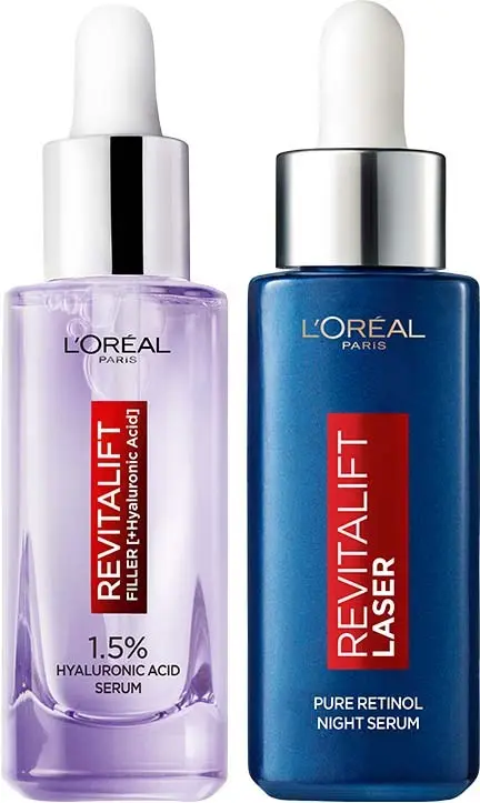 Loreal Paris Revitalift Bundle Serum 30 ml & Night Serum 30 ml