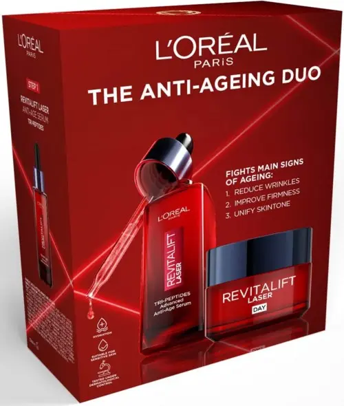 Loreal Paris Revitalift The Anti-Ageing Duo Gift Box