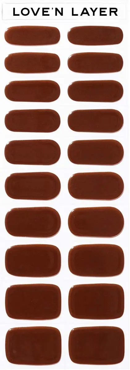 Love'n Layer 21´Essential Layers Solid Layers Chocolate Brown