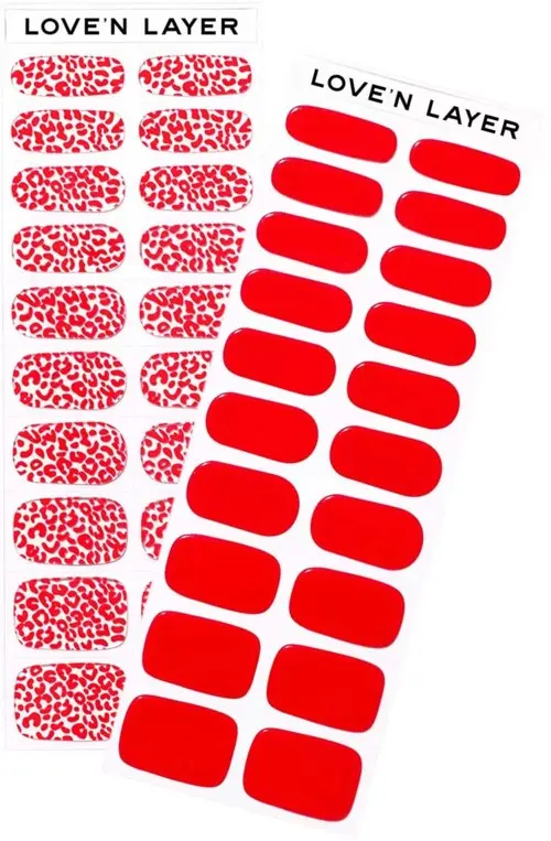 Love'n Layer Mix Solid & Leo Lady Red