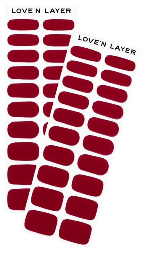 Love'n Layer Duo Burgundy Red