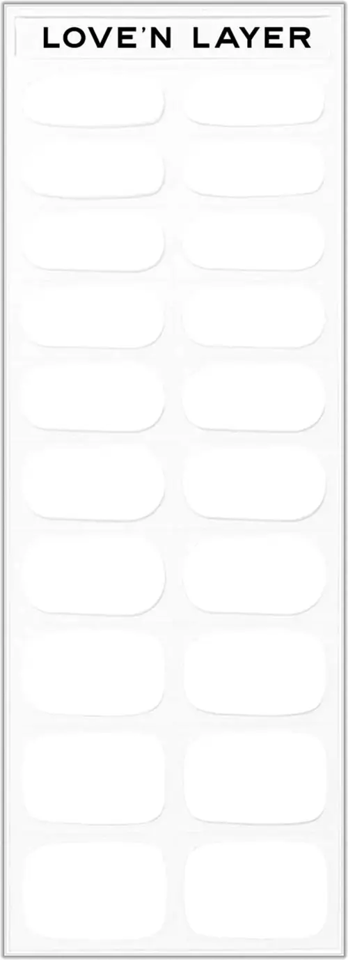 Love'n Layer Solid Layers Bright White