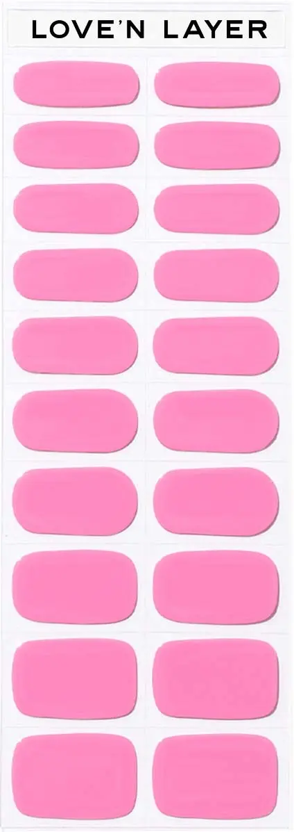 Love'n Layer Solid Layers Poppy Pink