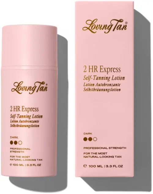 Loving Tan 2 HR Express Tanning Lotion Dark