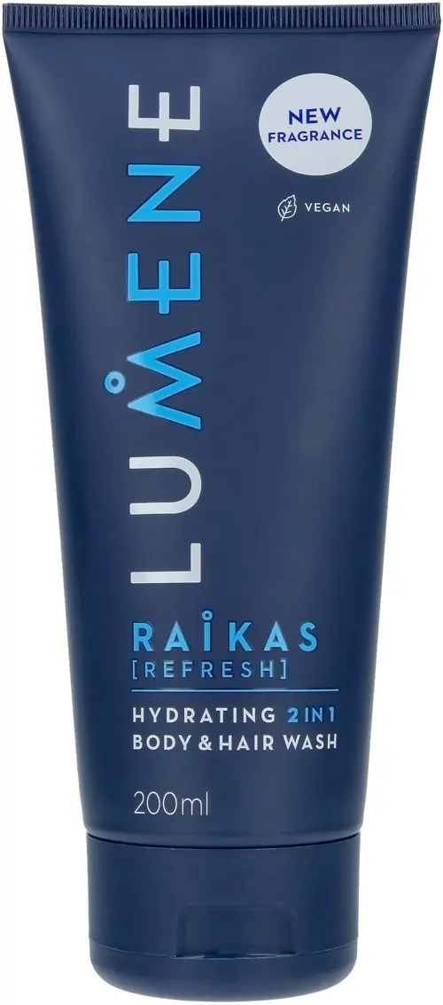 LUMENE MEN Hydrating 2in1 Body & Hair Wash 200 ml