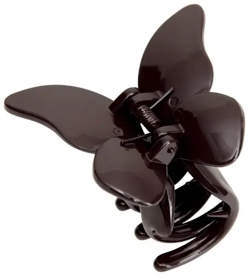 By Lyko Butterfly Bliss Glossy Hair Clip Brown