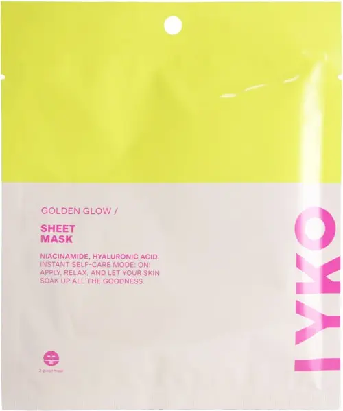 Lyko Glow boost Hydrogel Face Mask