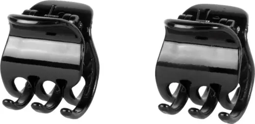 By Lyko Small Hair Clips 2 pcs Antislip 2 Pack Black