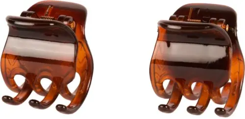 Lyko Hair Clip Antislip 2 Pack Brown