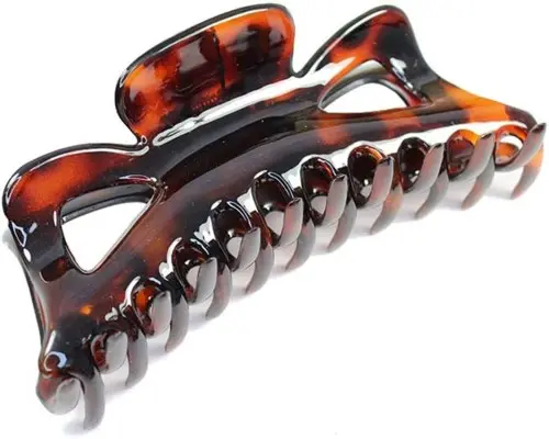 Lyko Hair Clip Transparent Brown