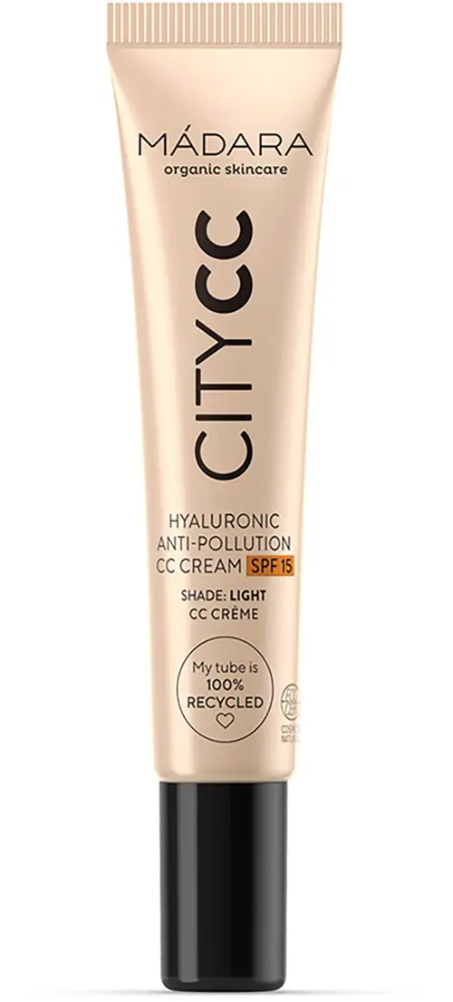 Mádara CityCC Hyaluronic Anti-Pollution CC Cream SPF 15 Light