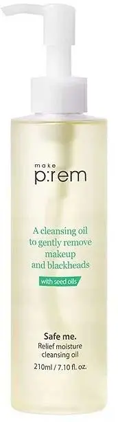 MAKE PREM Safe me. Relief moisture cleansing oil 210 ml