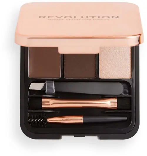 Makeup Revolution Brow Sculpt Kit Dark