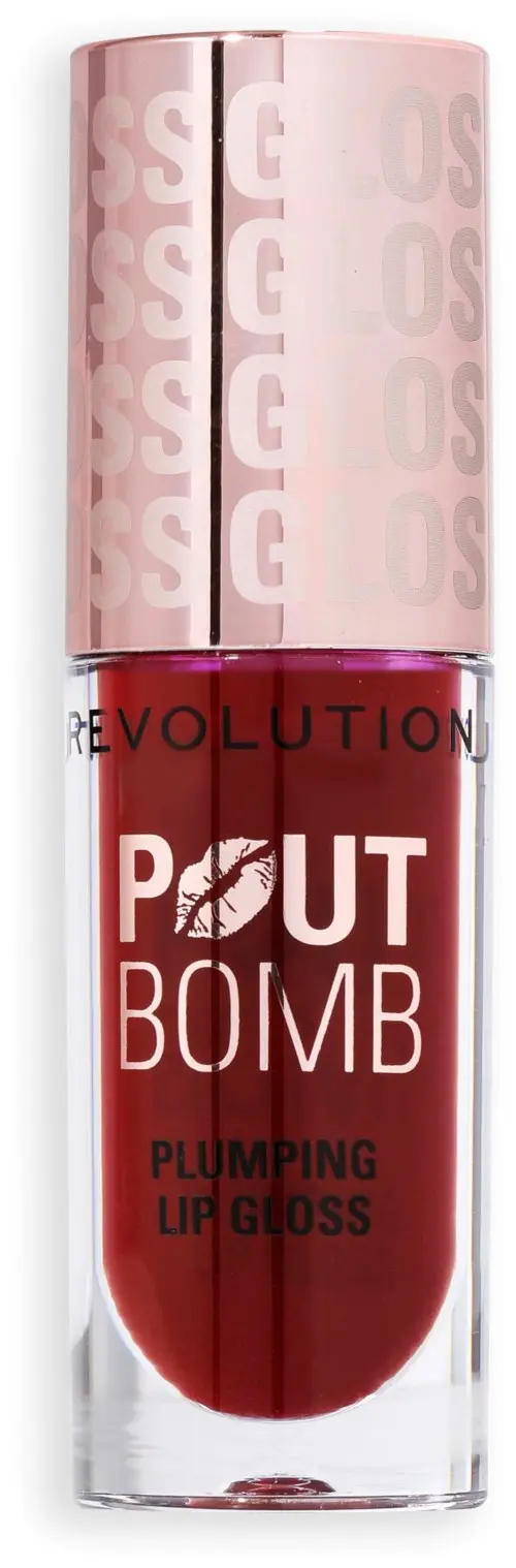 Makeup Revolution Pout Bomb Plumping Gloss Jelly Berry Mauve 4,6 ml