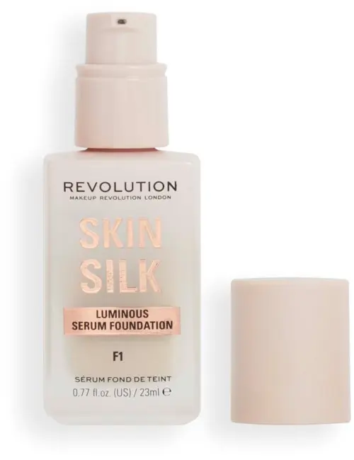 Revolution Beauty London Skin Silk Serum Foundation F1
