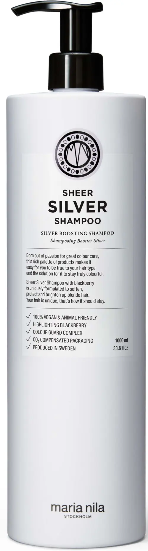 maria nila Sheer Silver Shampoo 1000 ml