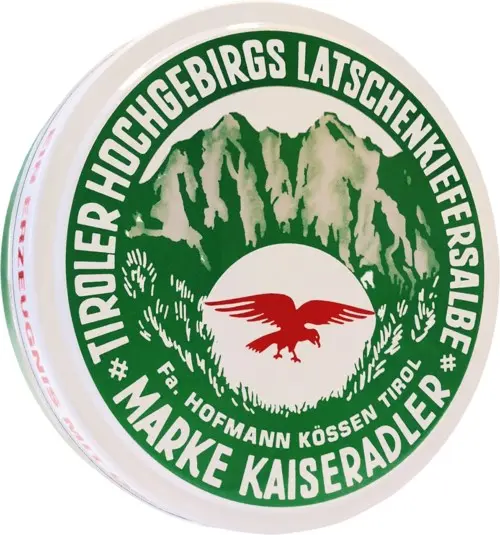 Marke Kaiseradler - Latschenkiefersalbe Svart på en kvart