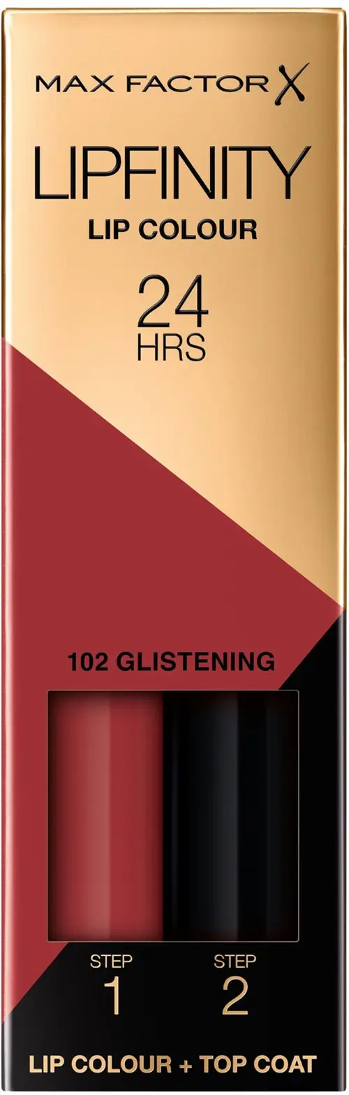 Max Factor Lipfinity 2-Step Long Lasting Lipstick 102 Glistening