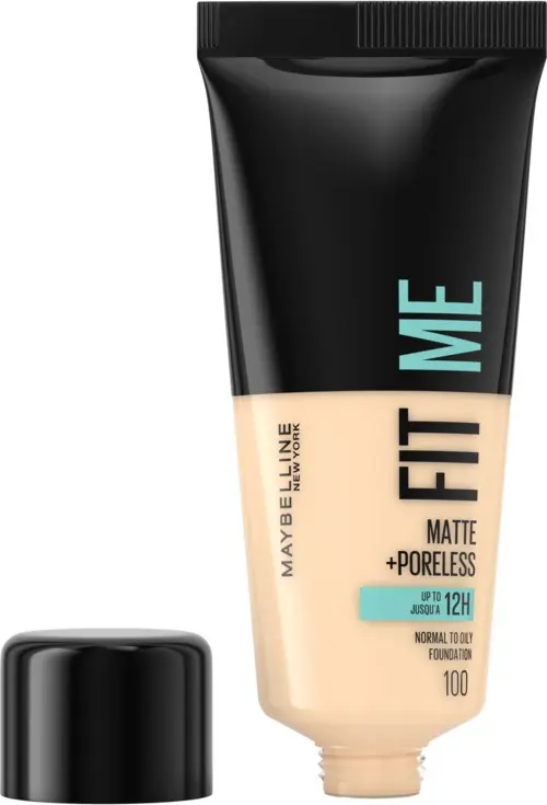 Maybelline Fit me Matte + Poreless 100 Warm Ivory