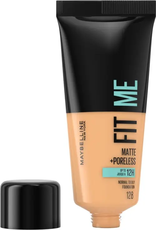 Maybelline Fit me Matte + Poreless 128 Warm Nude