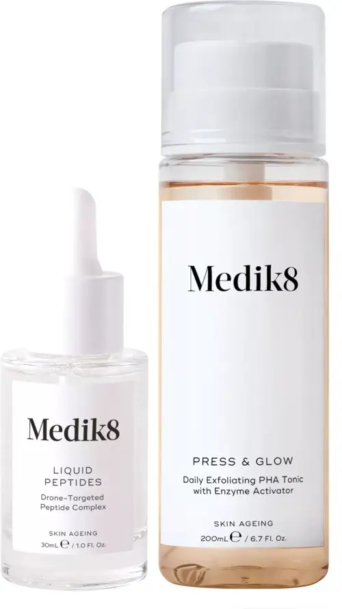 Medik8 Luminous Bundle Peptides 30 ml & Press & Glow 200 ml