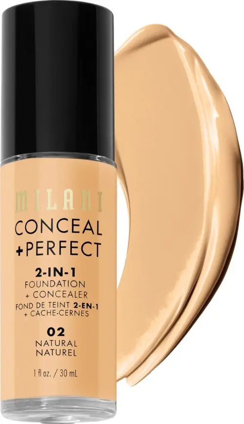 Milani Conceal & Perfect Liquid Foundation Natural