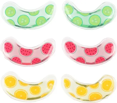 Mineas Cooling Under Eye Mask 6 Pcs Multicolored
