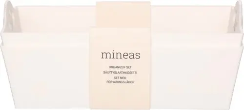 Mineas Organizer Set Large White