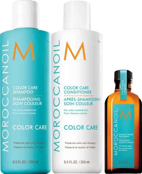 Moroccanoil Color Care Bundle Shampoo 250 ml & Conditioner 250 ml & Treatment Oil 100 ml