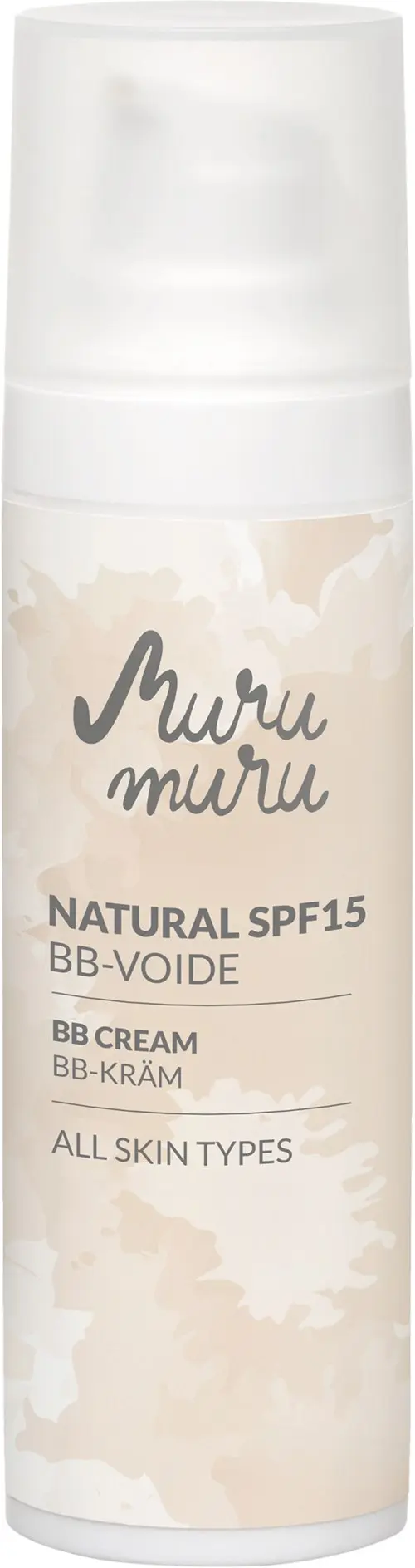 Murumuru Natural BB Cream SPF 15 30 ml