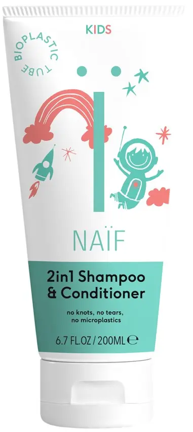 NAÏF Kids 2in1 Shampoo & Conditioner 200 ml