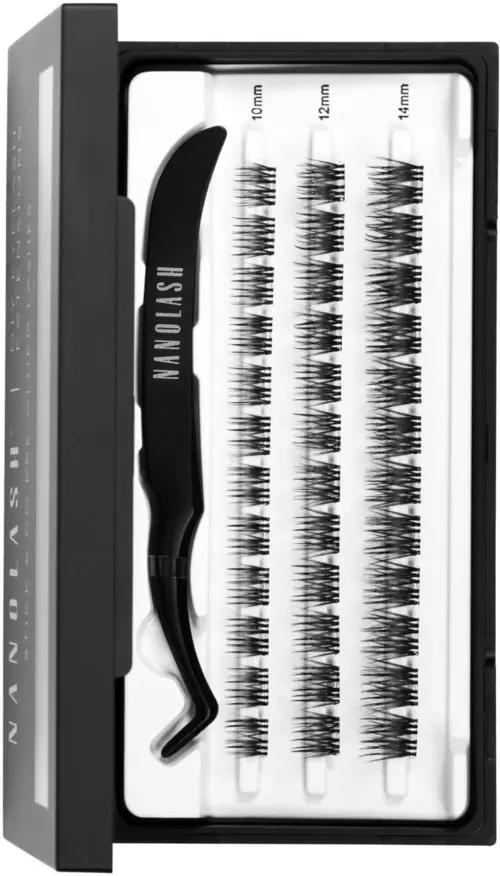 Nanolash DIY eyelash extensions Stick & Go pre-glued lashes Heartbreaker