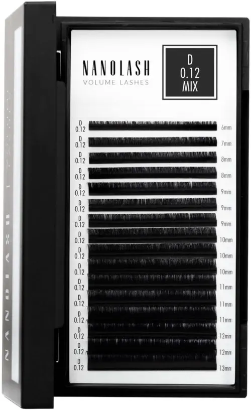 Nanolash Volume Lashes 0.12 D 6-13 mm