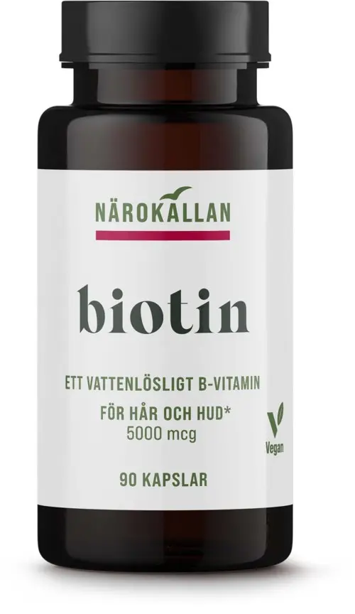 Biotin 5000 mcg 90 kapslar