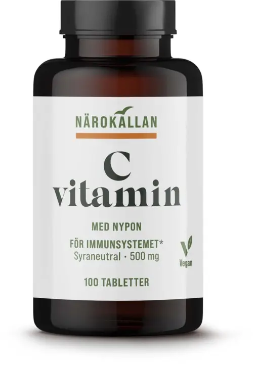Närokällan C-vitamin 500 mg 100 tabletter