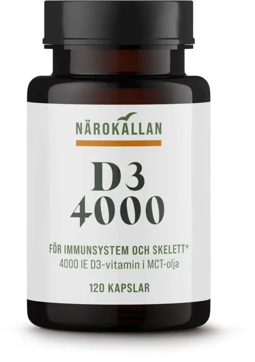 Närokällan D3 4000 IE  120 stk