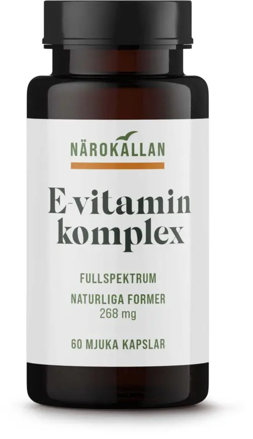Närokällan E-vitaminkomplex 400IE 60 stk