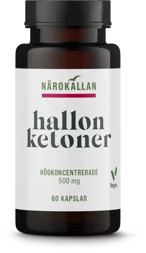 Närokällan Hallonketoner  60 stk