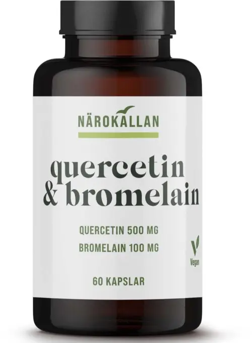 Närokällan Quercetin & Bromelain 60 stk