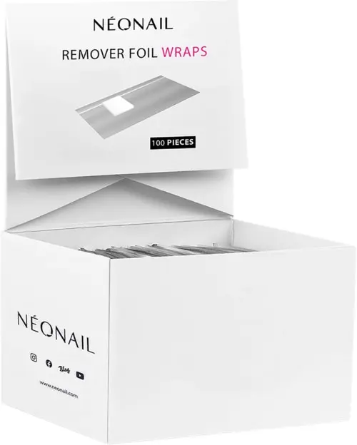NEONAIL Nail Wrap Foil 100 stk