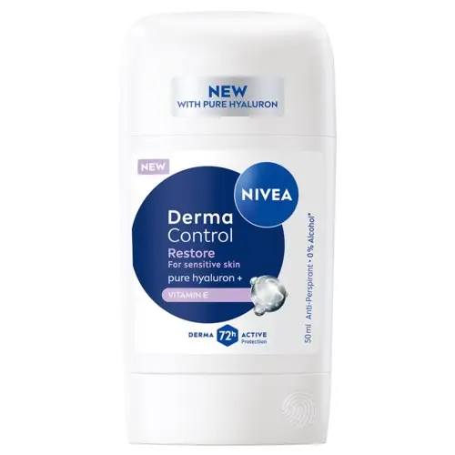 NIVEA Antiperspirant Deo Stick Derma Control Restore Sensiti