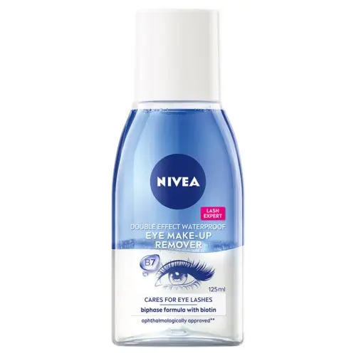 NIVEA Cleansing Double Effect Waterproof Eye Make-up Remover 125 ml